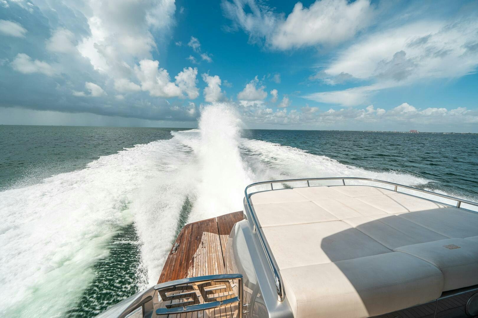 a boat on the water aboard INCOGNITO Yacht for Sale