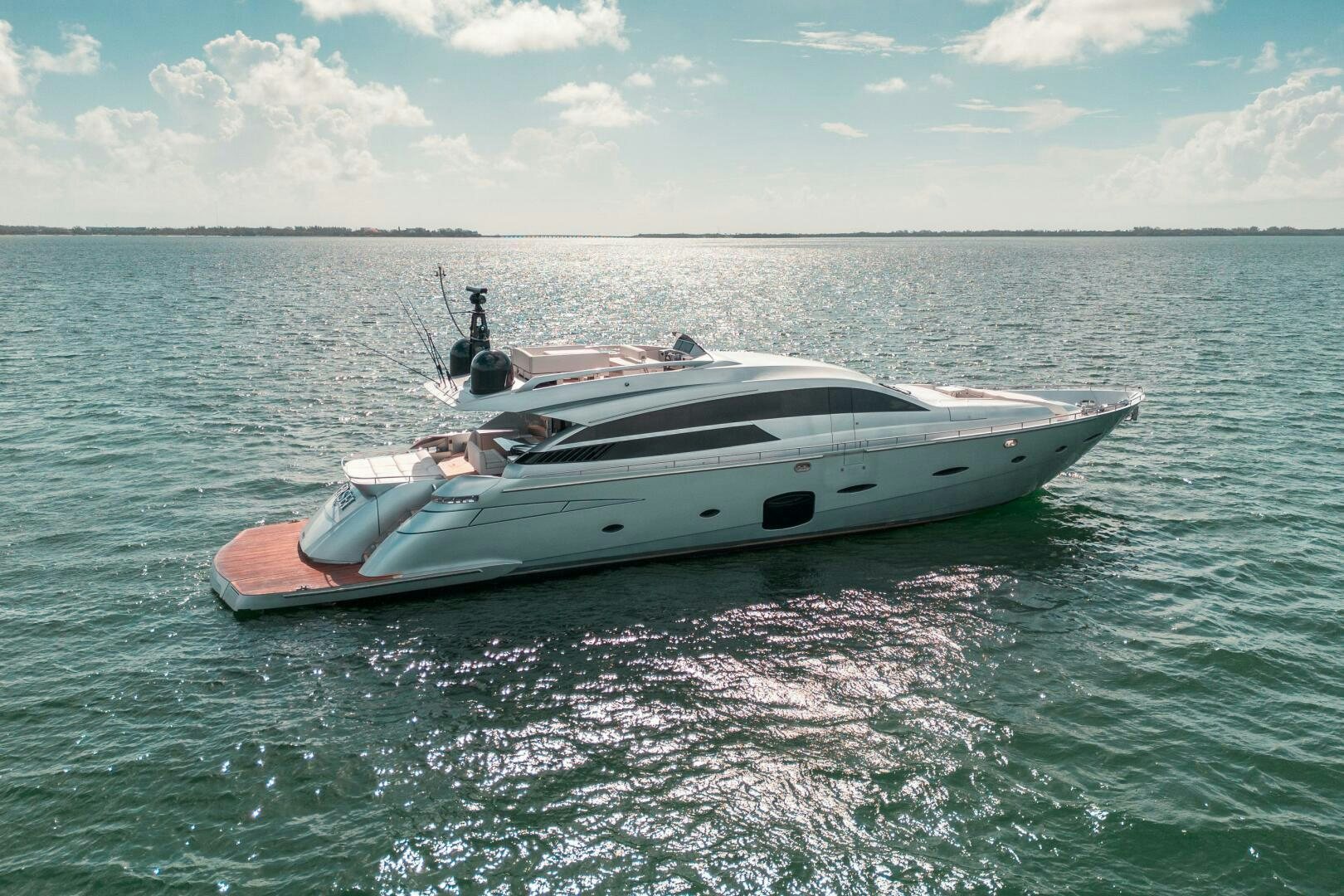 a boat in the water aboard INCOGNITO Yacht for Sale