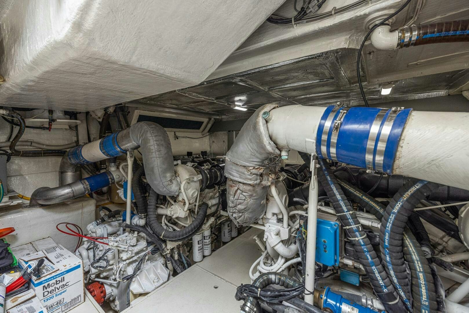 a close-up of a machine aboard ROOSTERTAIL Yacht for Sale