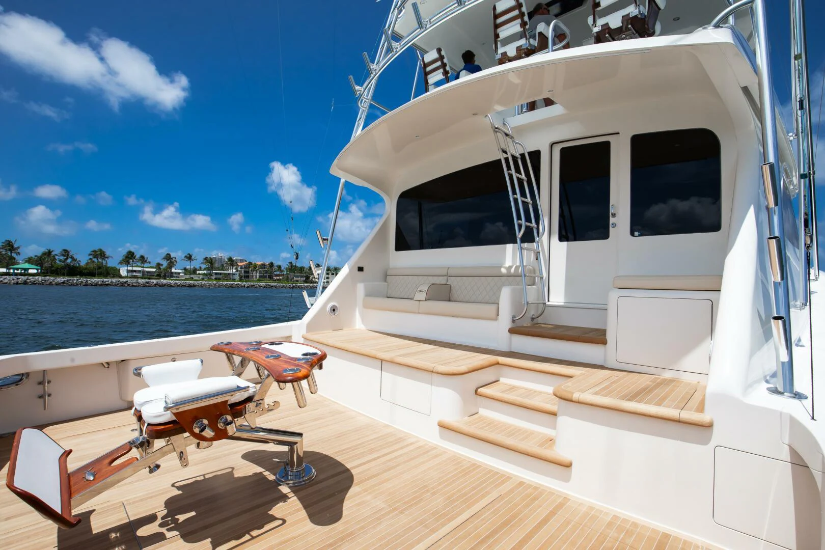 a boat on the water aboard DONE DEAL Yacht for Sale