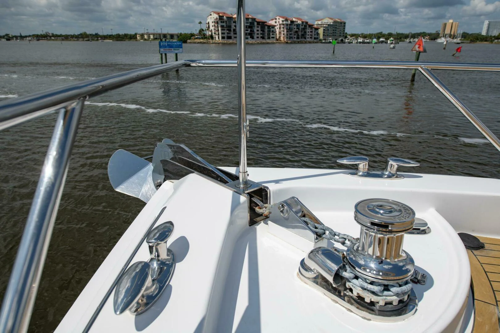 a boat on the water aboard TIME-2 FLY Yacht for Sale