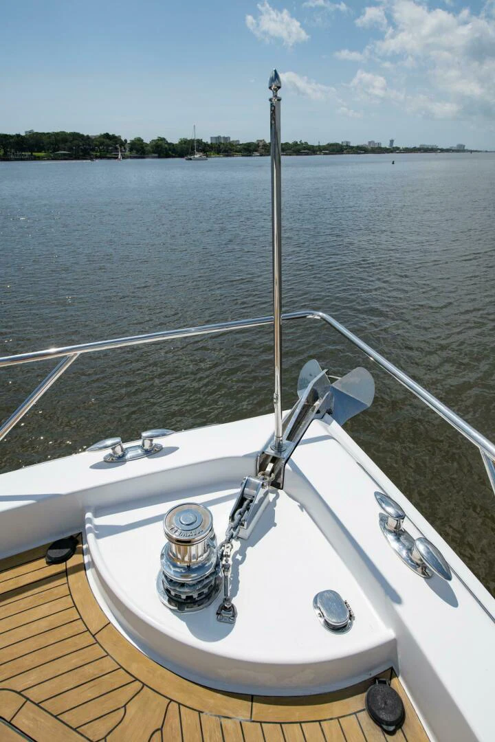 a boat on the water aboard TIME-2 FLY Yacht for Sale