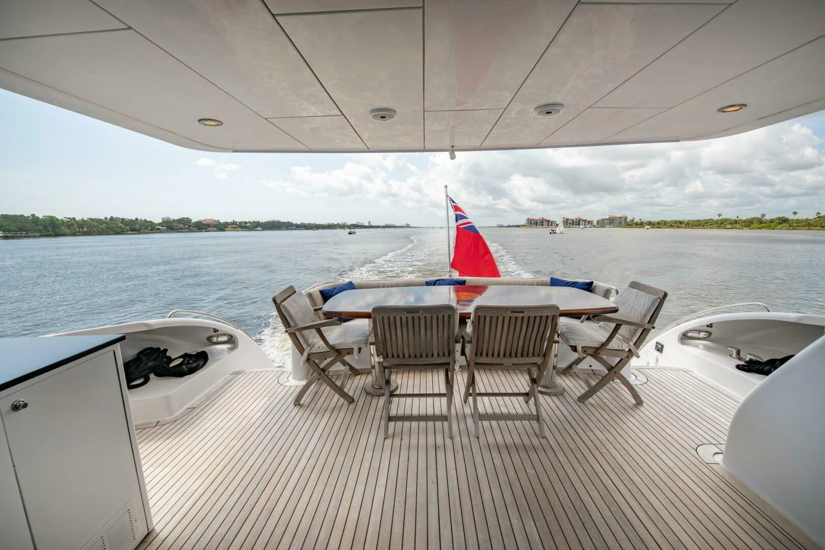 a boat on the water aboard TIME-2 FLY Yacht for Sale