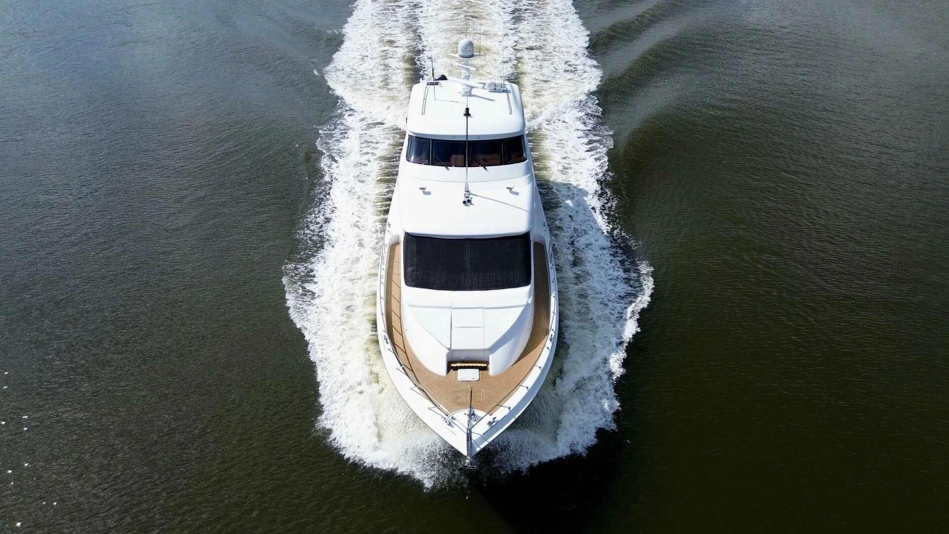 a boat in the water aboard TIME-2 FLY Yacht for Sale
