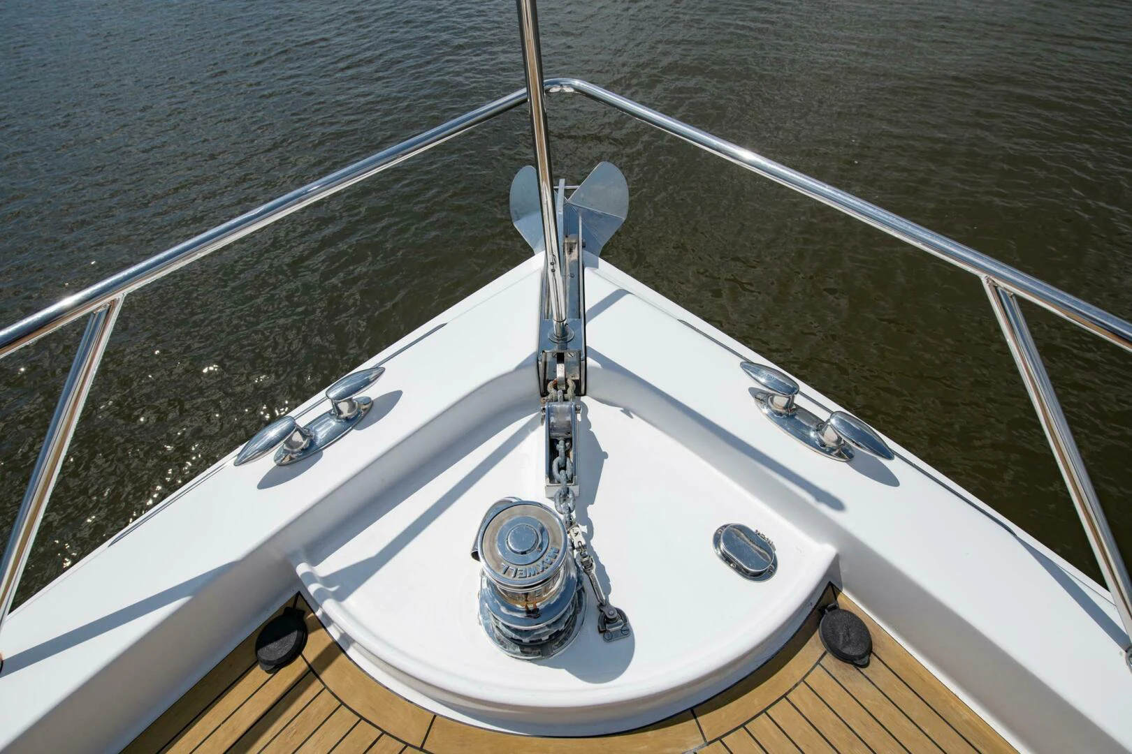 a white sink with a faucet aboard TIME-2 FLY Yacht for Sale