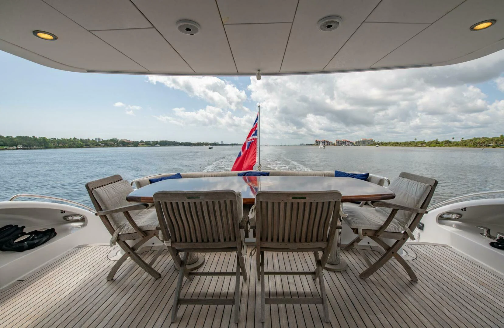 a boat on the water aboard TIME-2 FLY Yacht for Sale