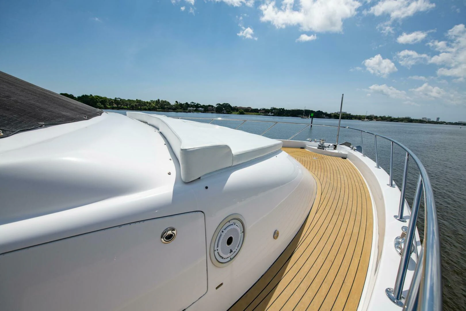the inside of a boat aboard TIME-2 FLY Yacht for Sale