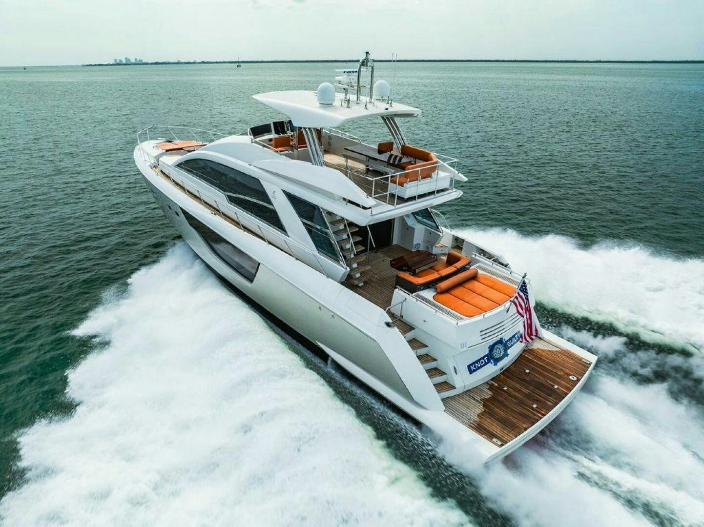 a boat on the water aboard KNOT GUILTY Yacht for Sale