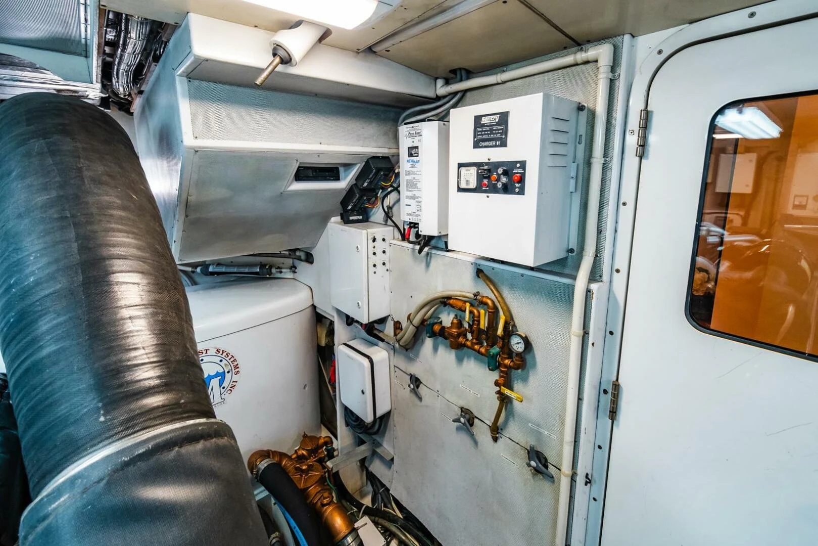 inside of a vehicle aboard GRACE Yacht for Sale