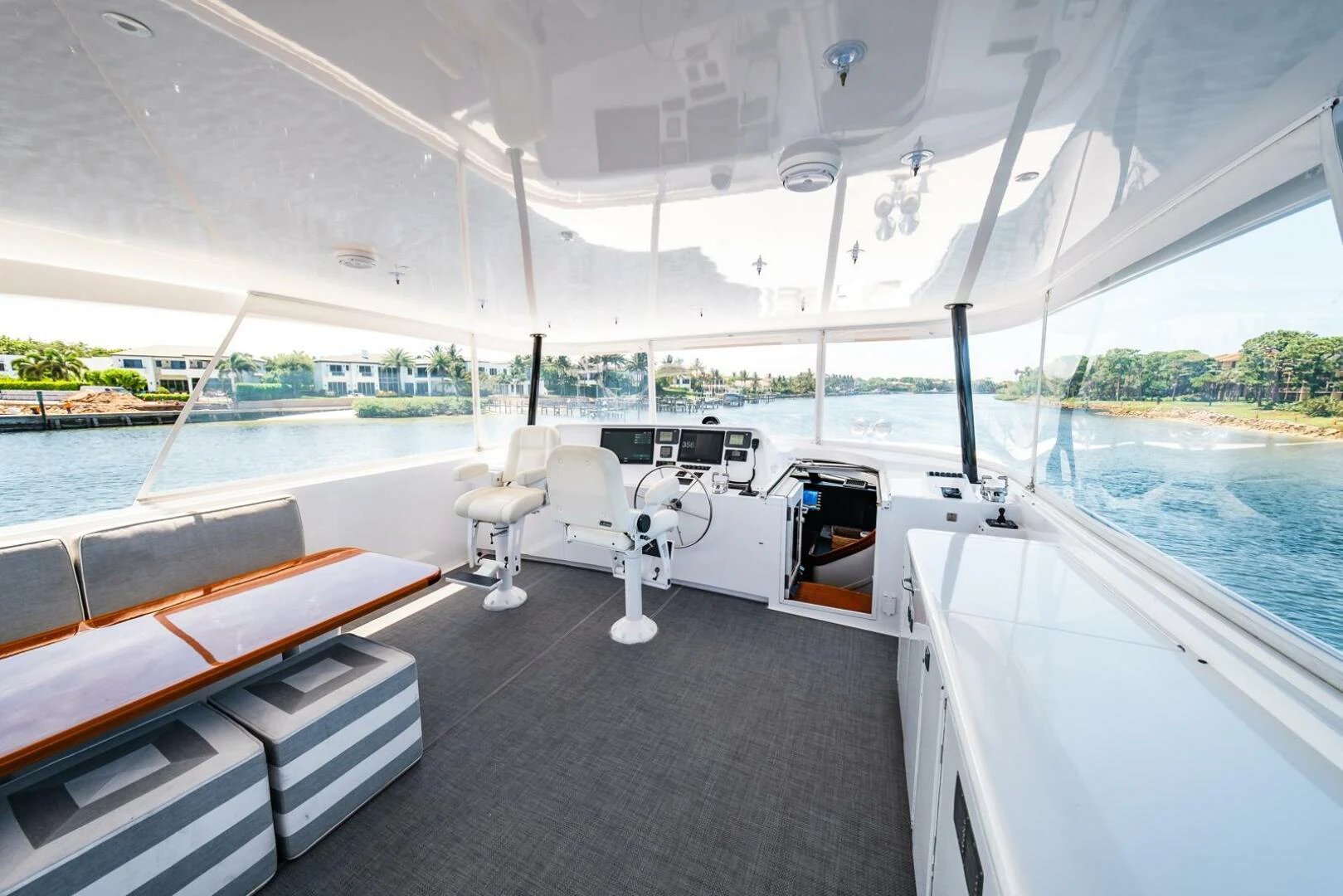 a boat on the water aboard GRACE Yacht for Sale