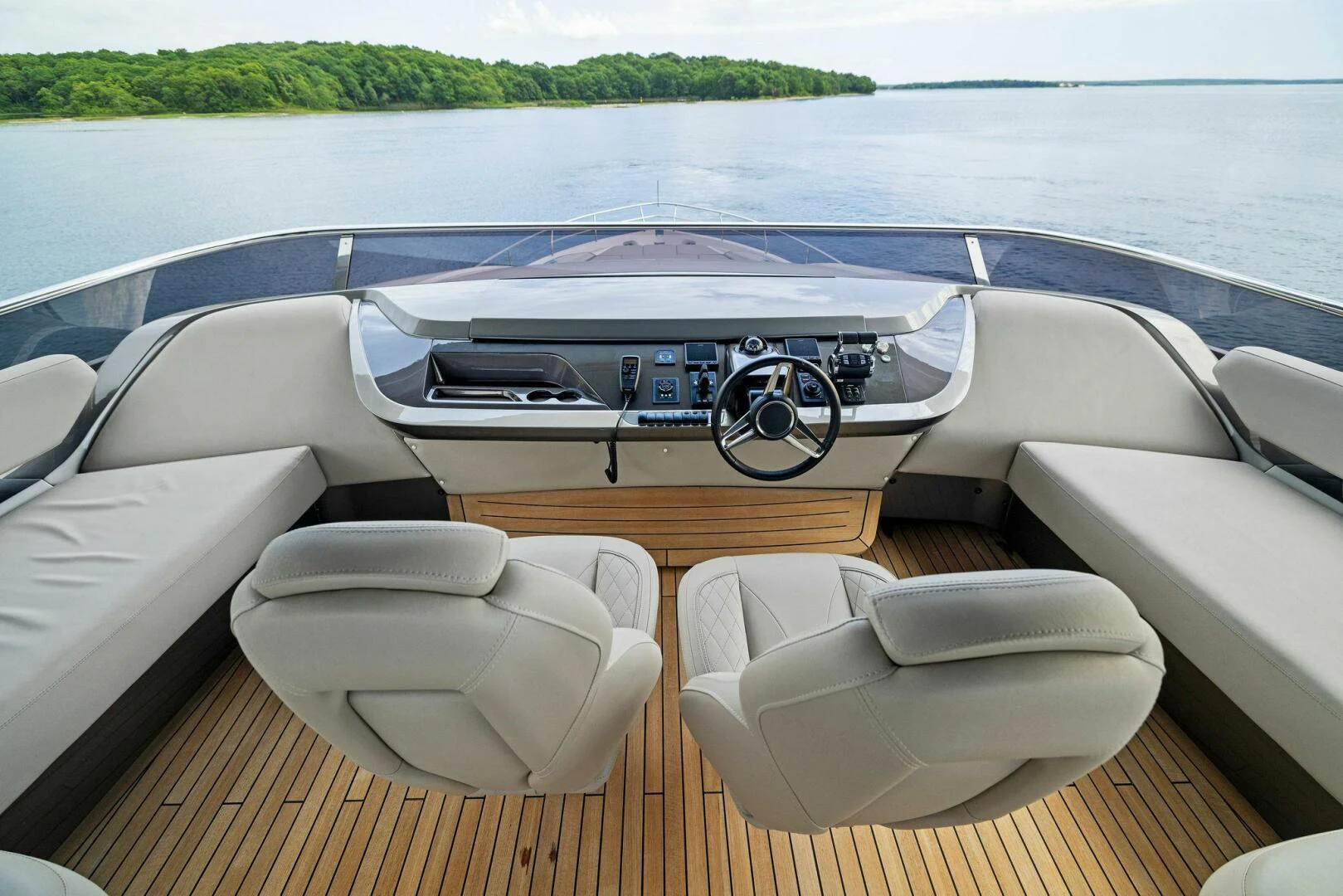 the inside of a boat aboard RAW BAR Yacht for Sale