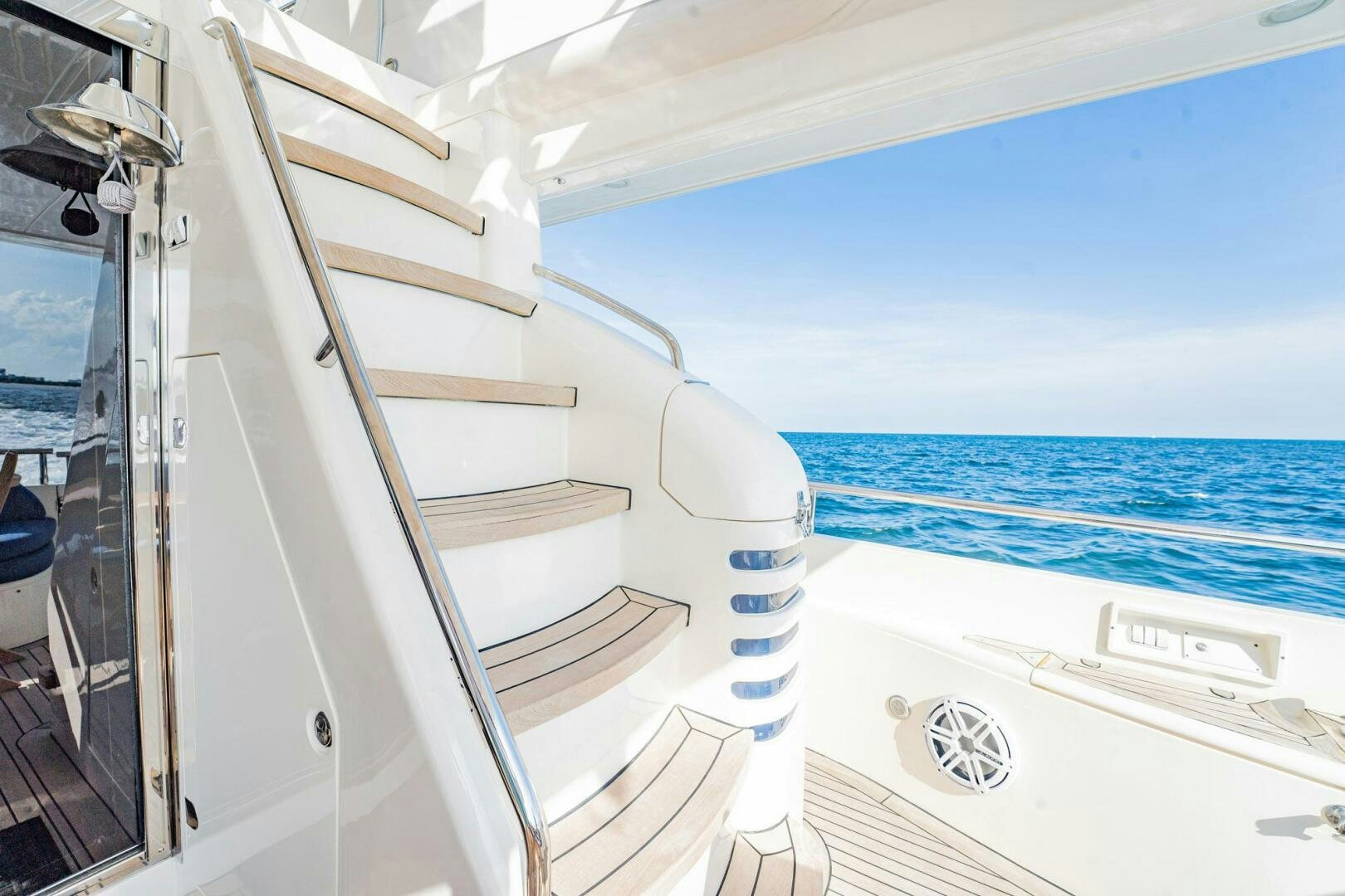 a boat on the water aboard HALF MINE Yacht for Sale