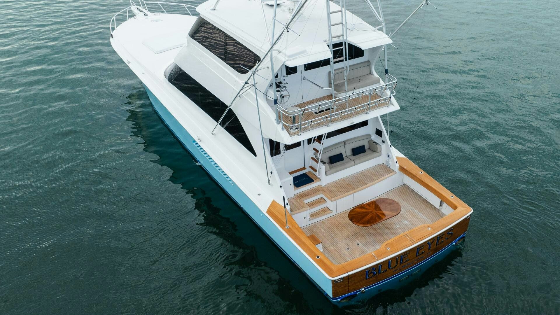a boat in the water aboard BLUE EYES Yacht for Sale