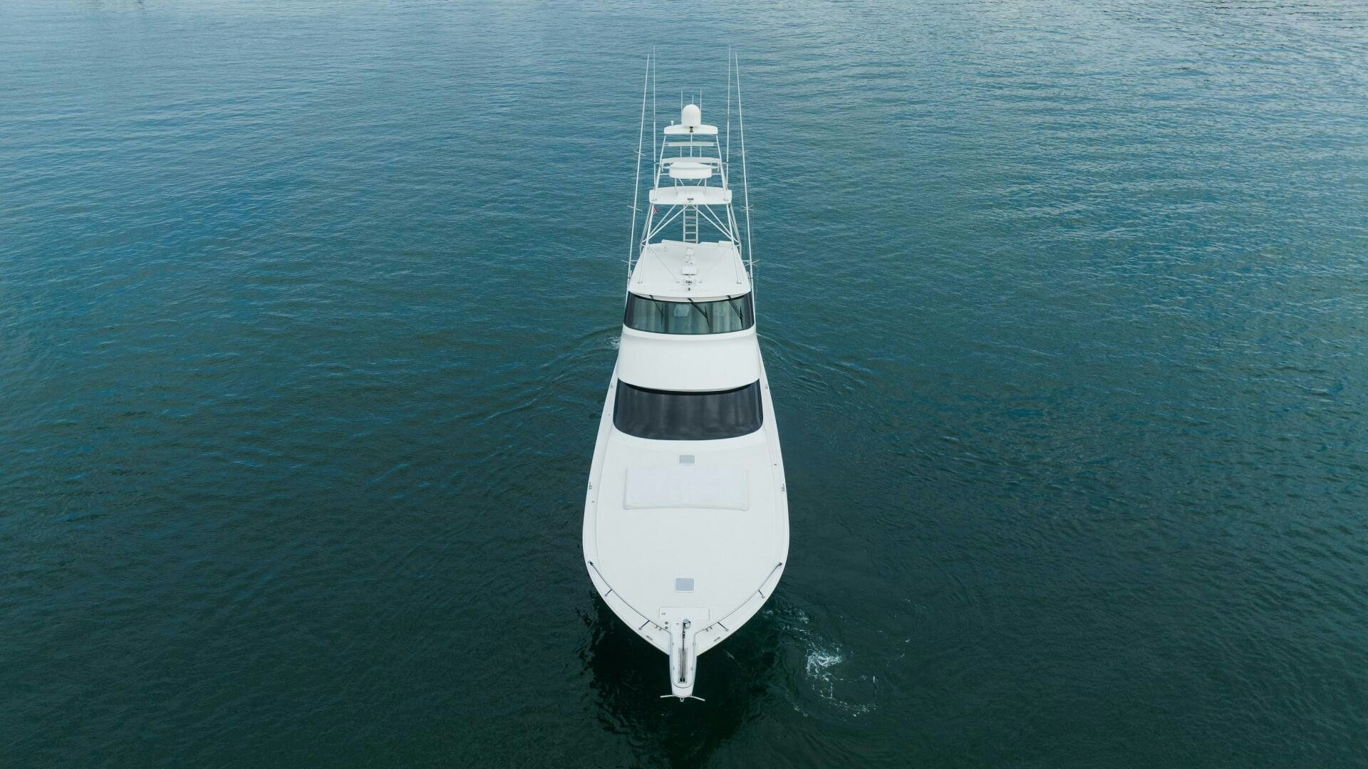 a boat in the water aboard BLUE EYES Yacht for Sale