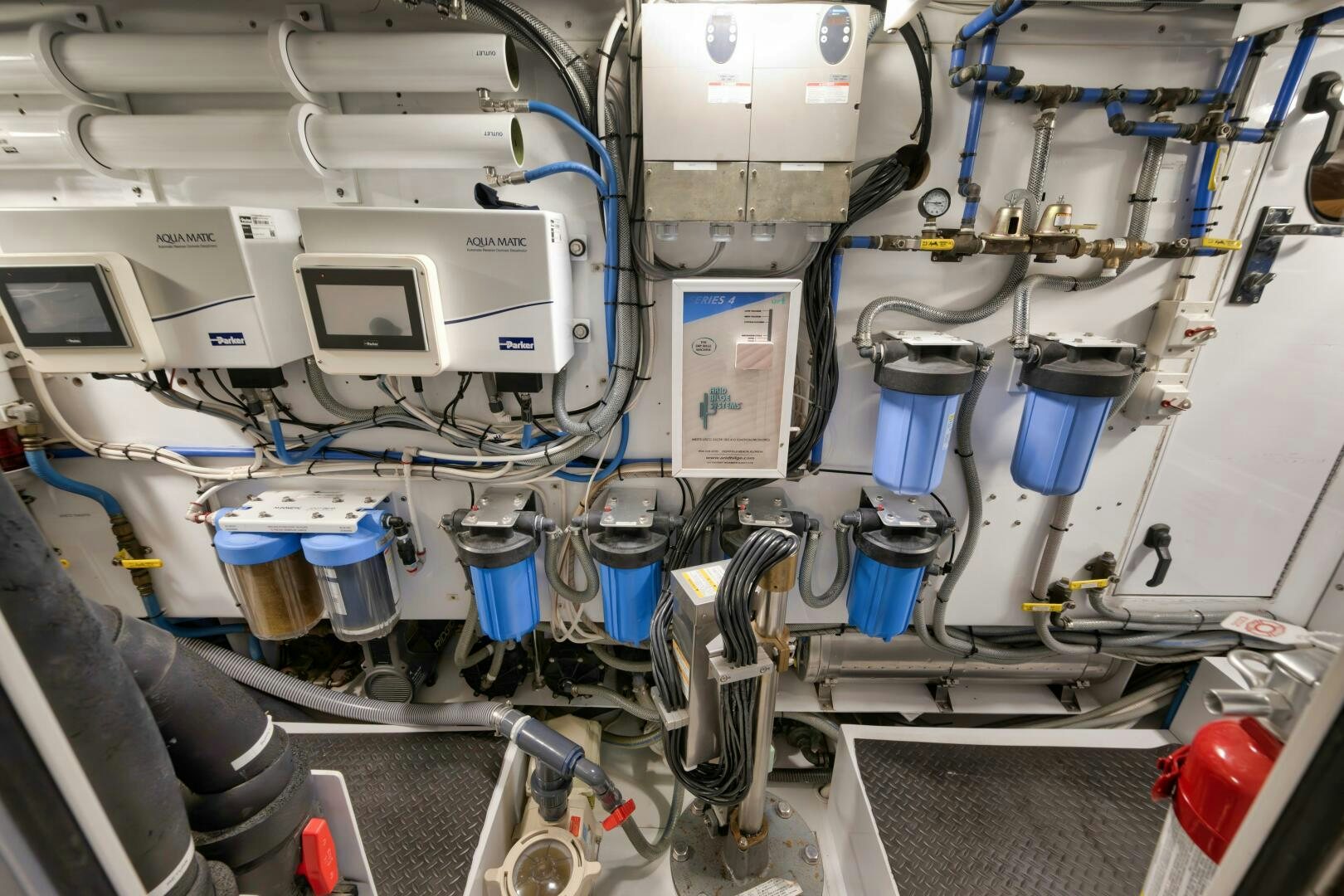 a close-up of a machine aboard LET  RIDE Yacht for Sale