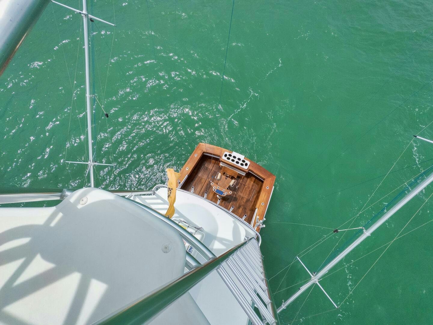 a boat in the water aboard LET  RIDE Yacht for Sale