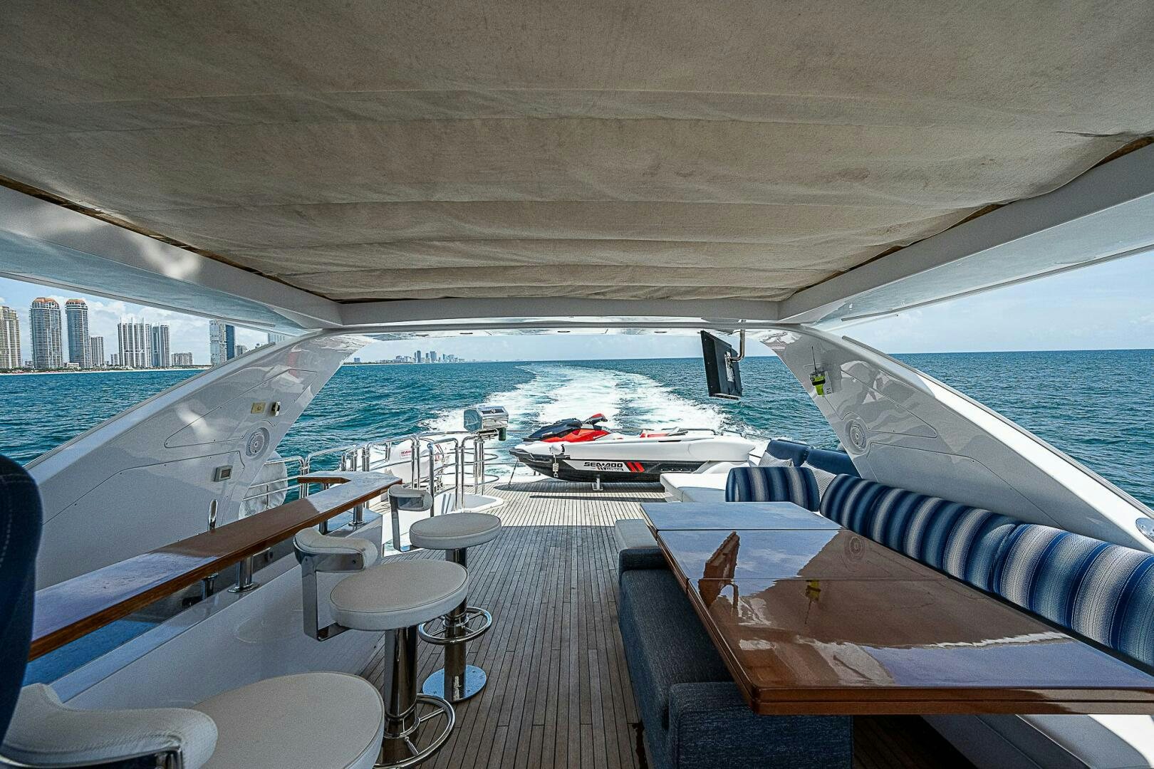 a boat on the water aboard LADY MARIE-CLAIRE Yacht for Sale