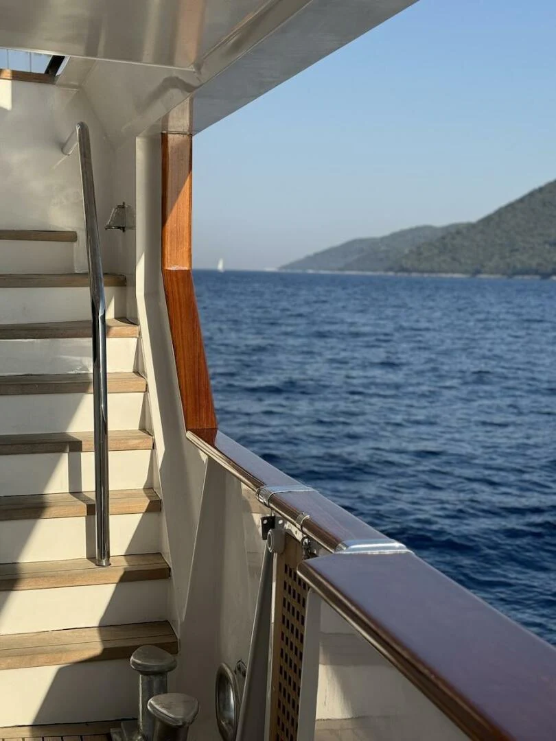 a boat on the water aboard AZTECA Yacht for Sale