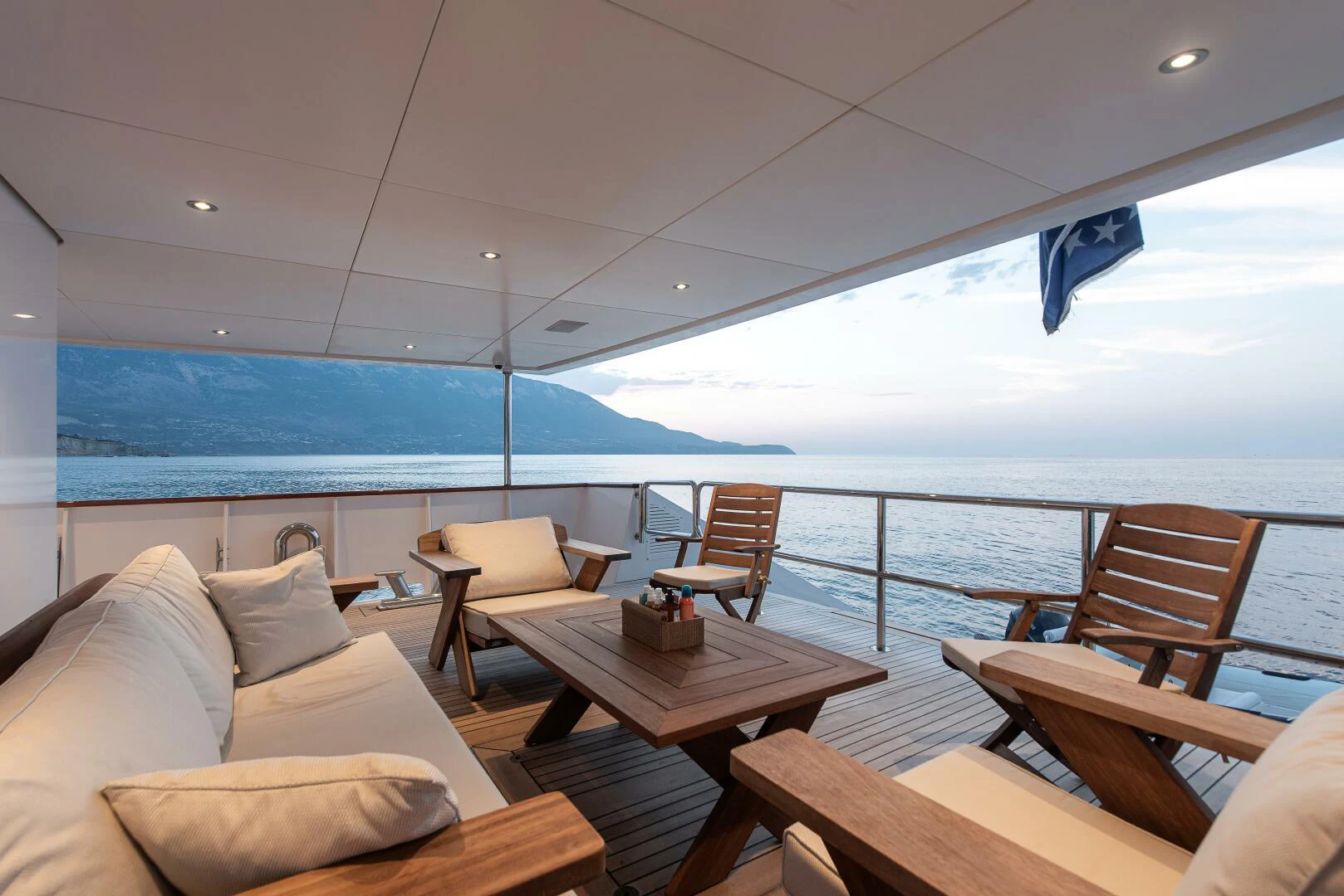 a boat on the water aboard AZTECA Yacht for Sale