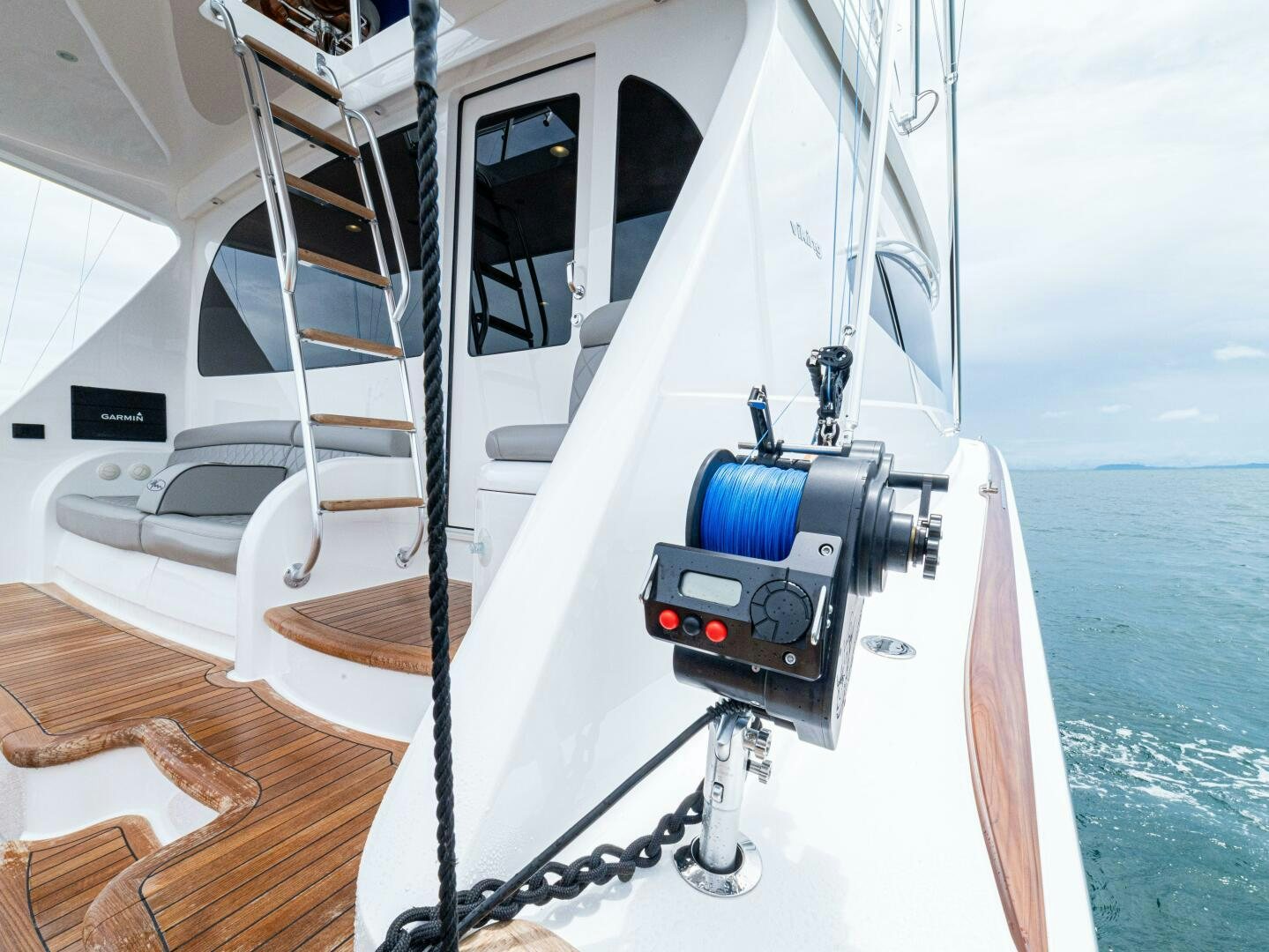 a boat on the water aboard PURA VIDA Yacht for Sale