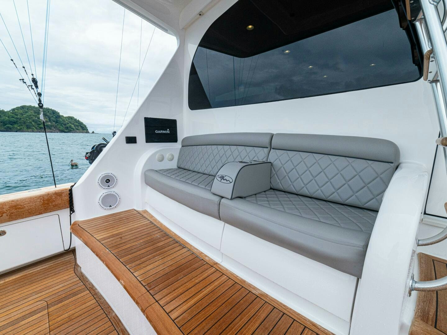 a boat on the water aboard PURA VIDA Yacht for Sale