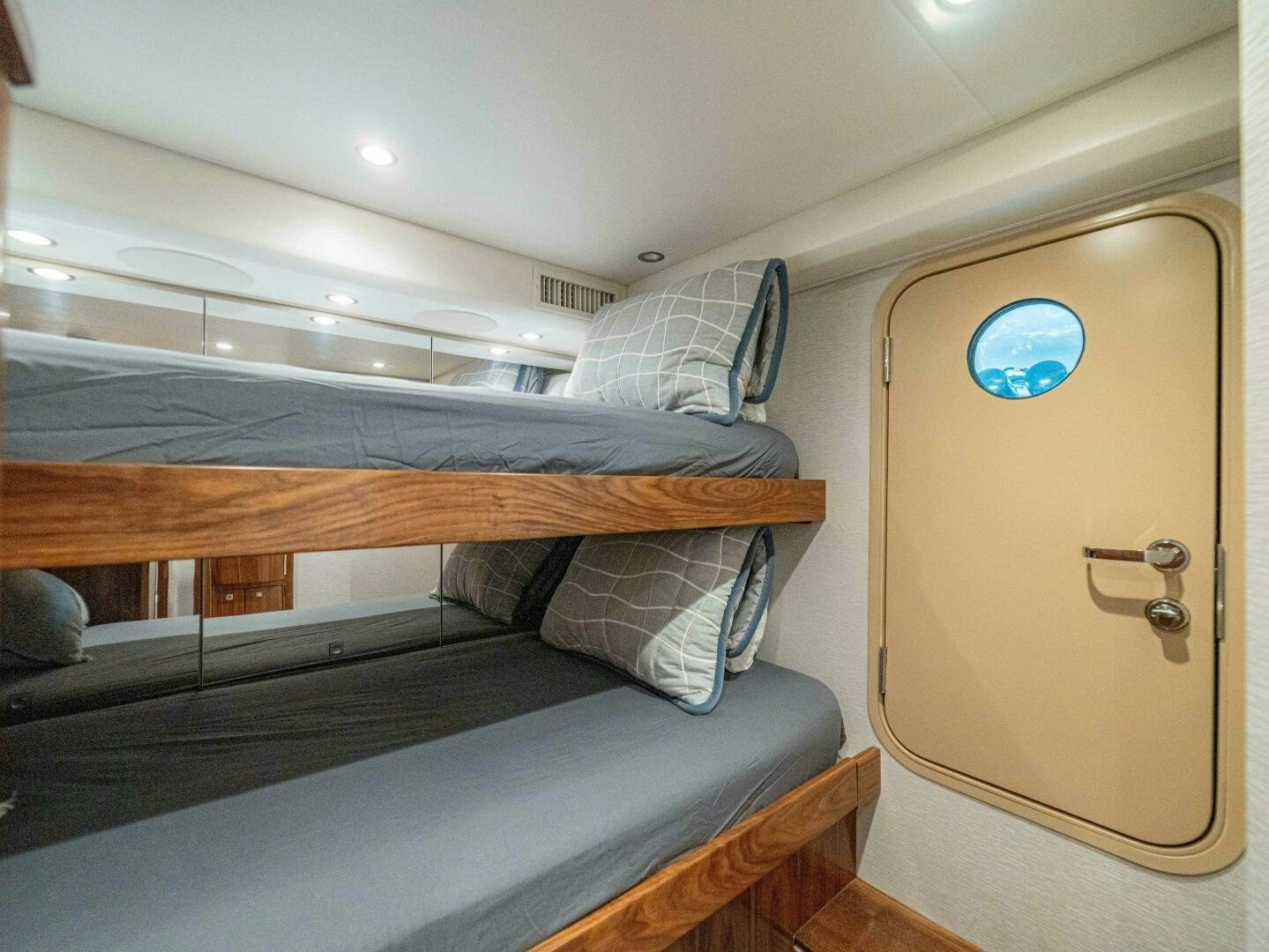 the inside of a car aboard PURA VIDA Yacht for Sale
