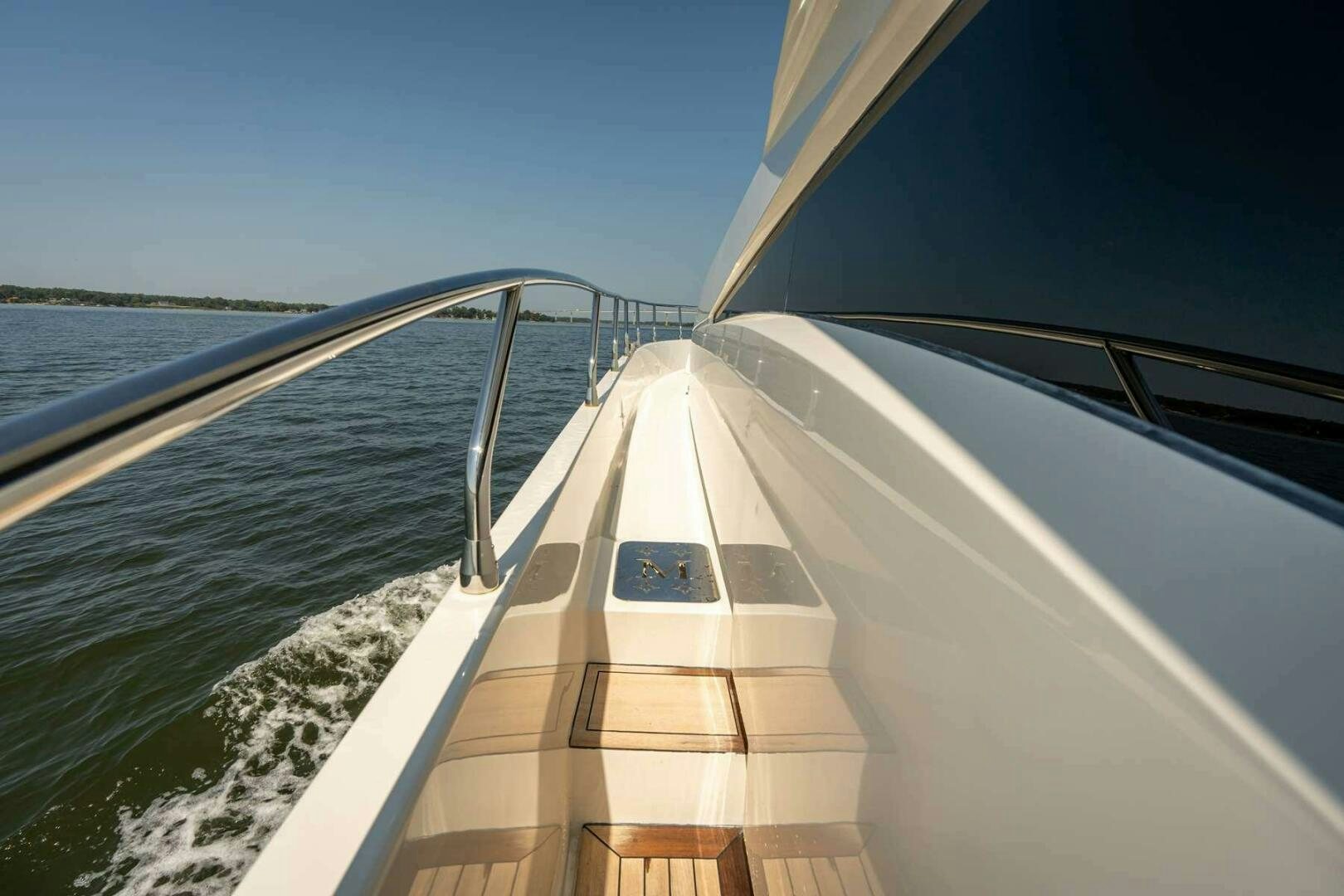 a boat on the water aboard NAVETTE Yacht for Sale
