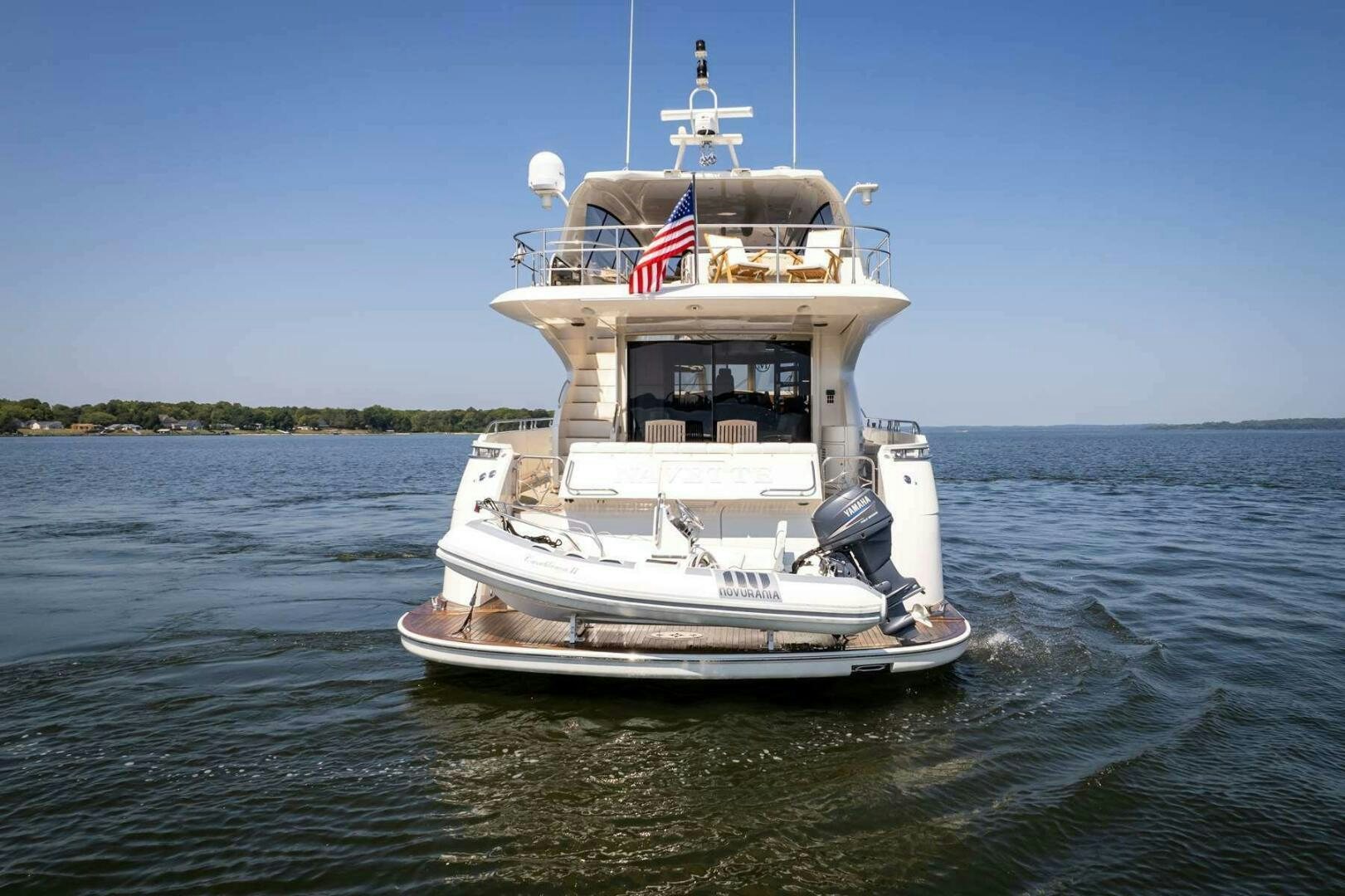 a boat on the water aboard NAVETTE Yacht for Sale