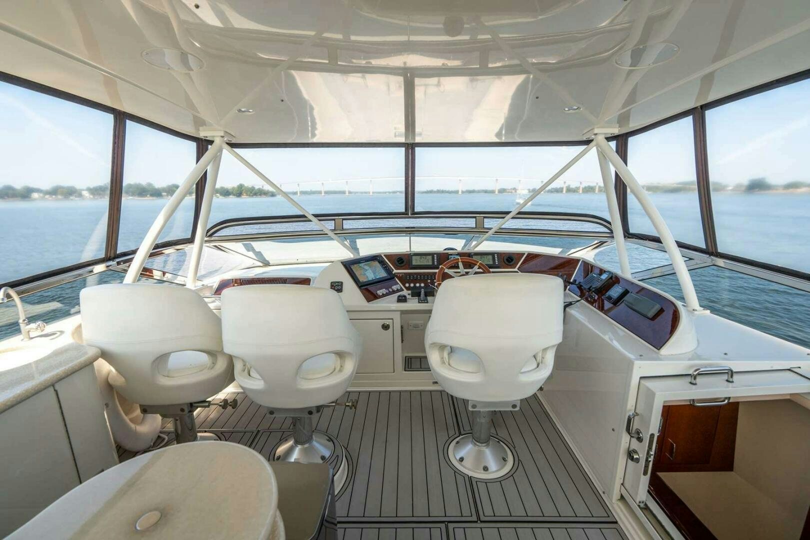 inside of a boat aboard NAVETTE Yacht for Sale
