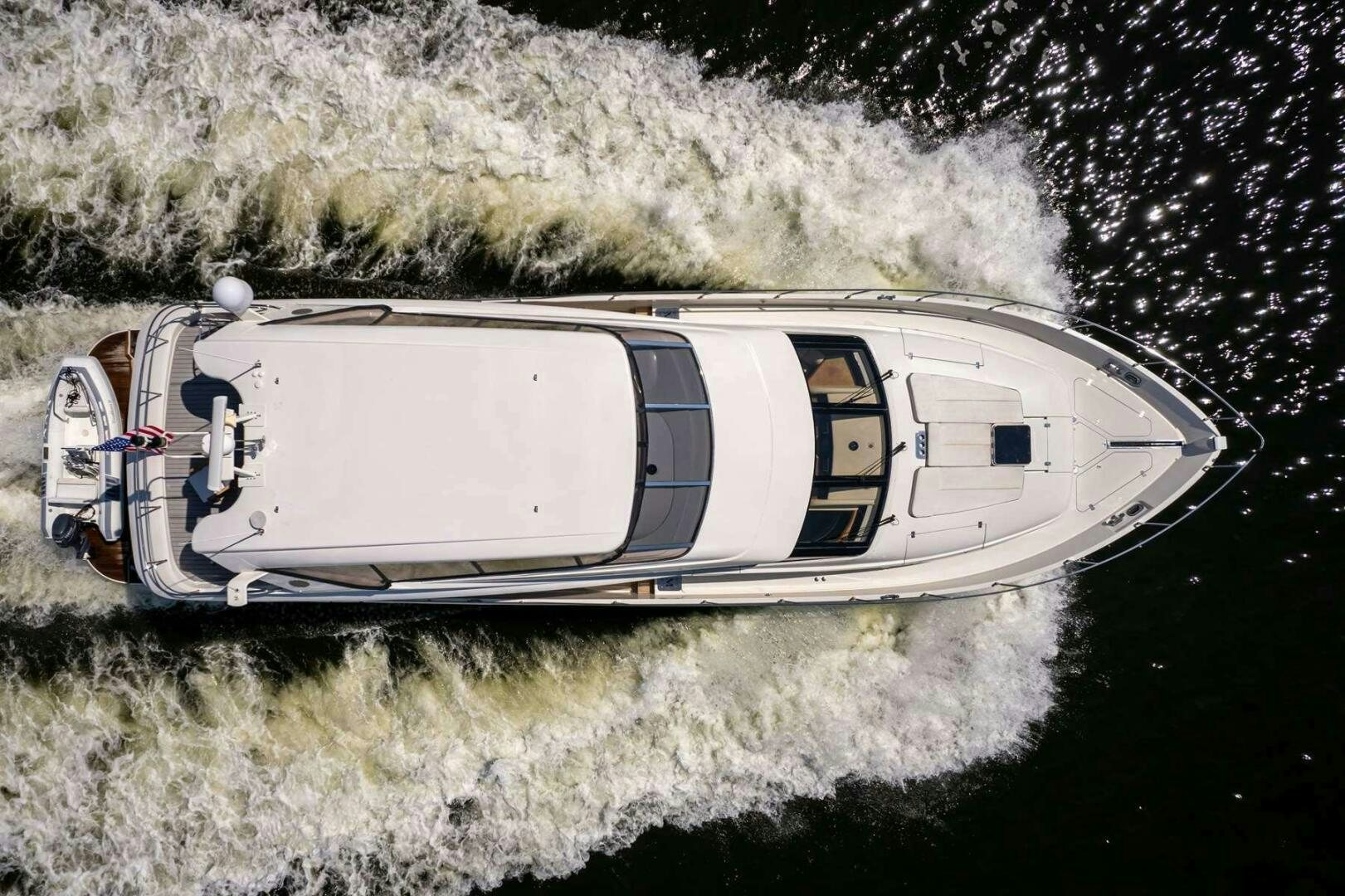 a white boat on the water aboard NAVETTE Yacht for Sale