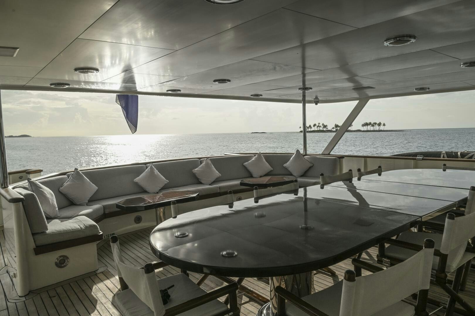 a boat on the water aboard BG Yacht for Sale
