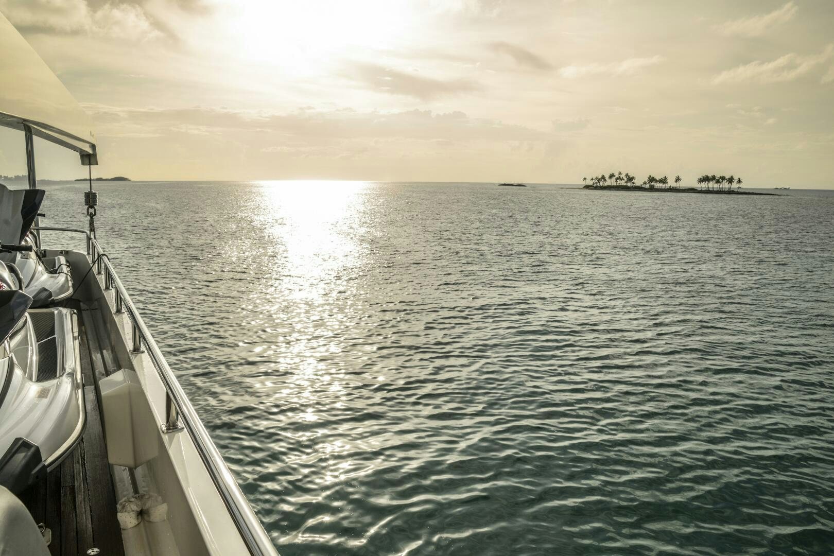 a boat on the water aboard BG Yacht for Sale