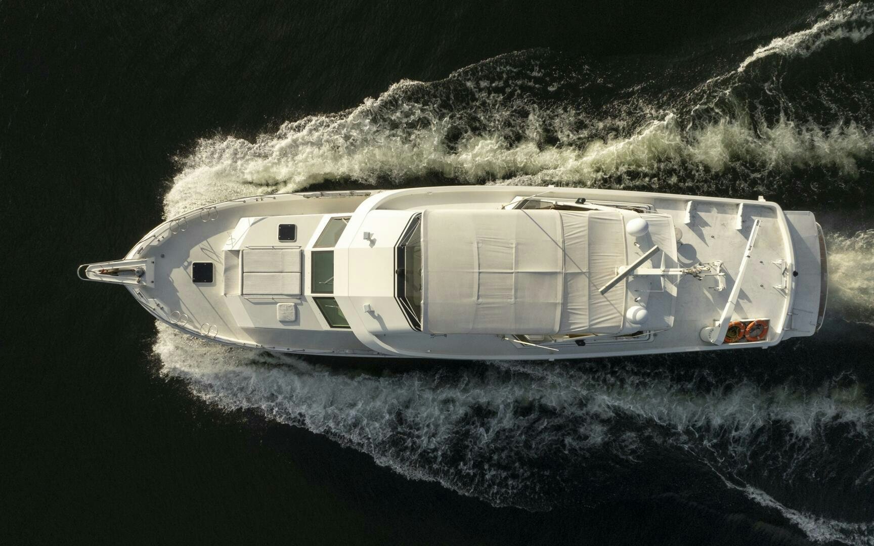 a boat on the water aboard LISA SEA I Yacht for Sale