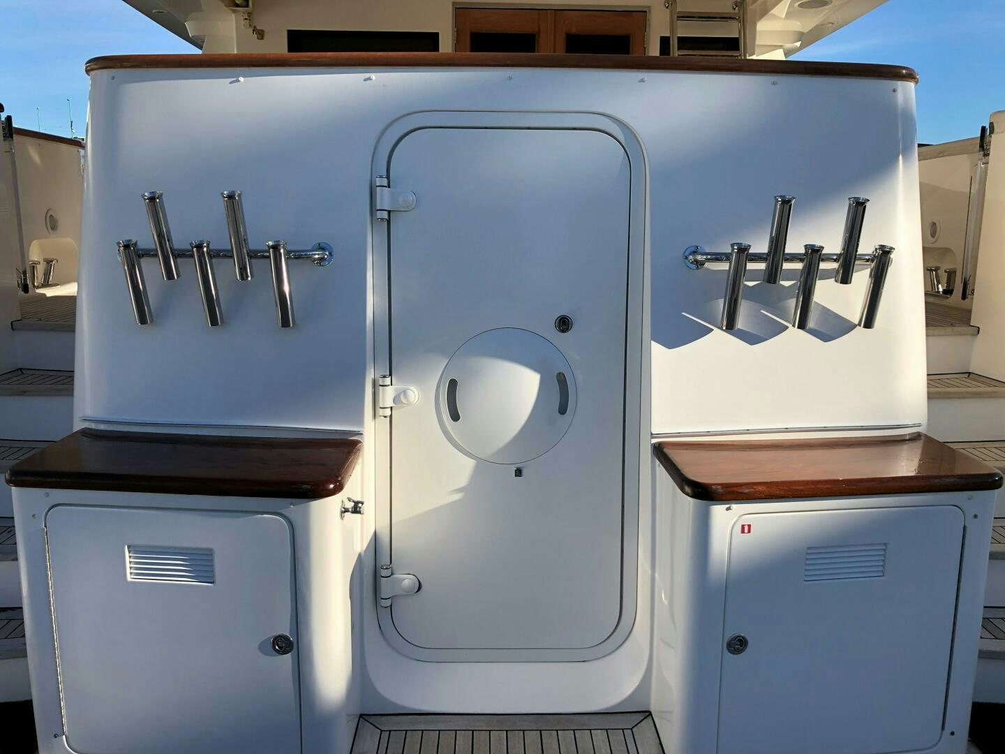 a machine with a light inside aboard ENCHANTRESS Yacht for Sale