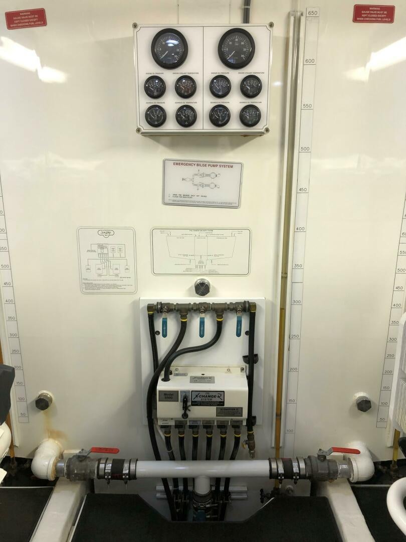 a machine with buttons aboard ENCHANTRESS Yacht for Sale