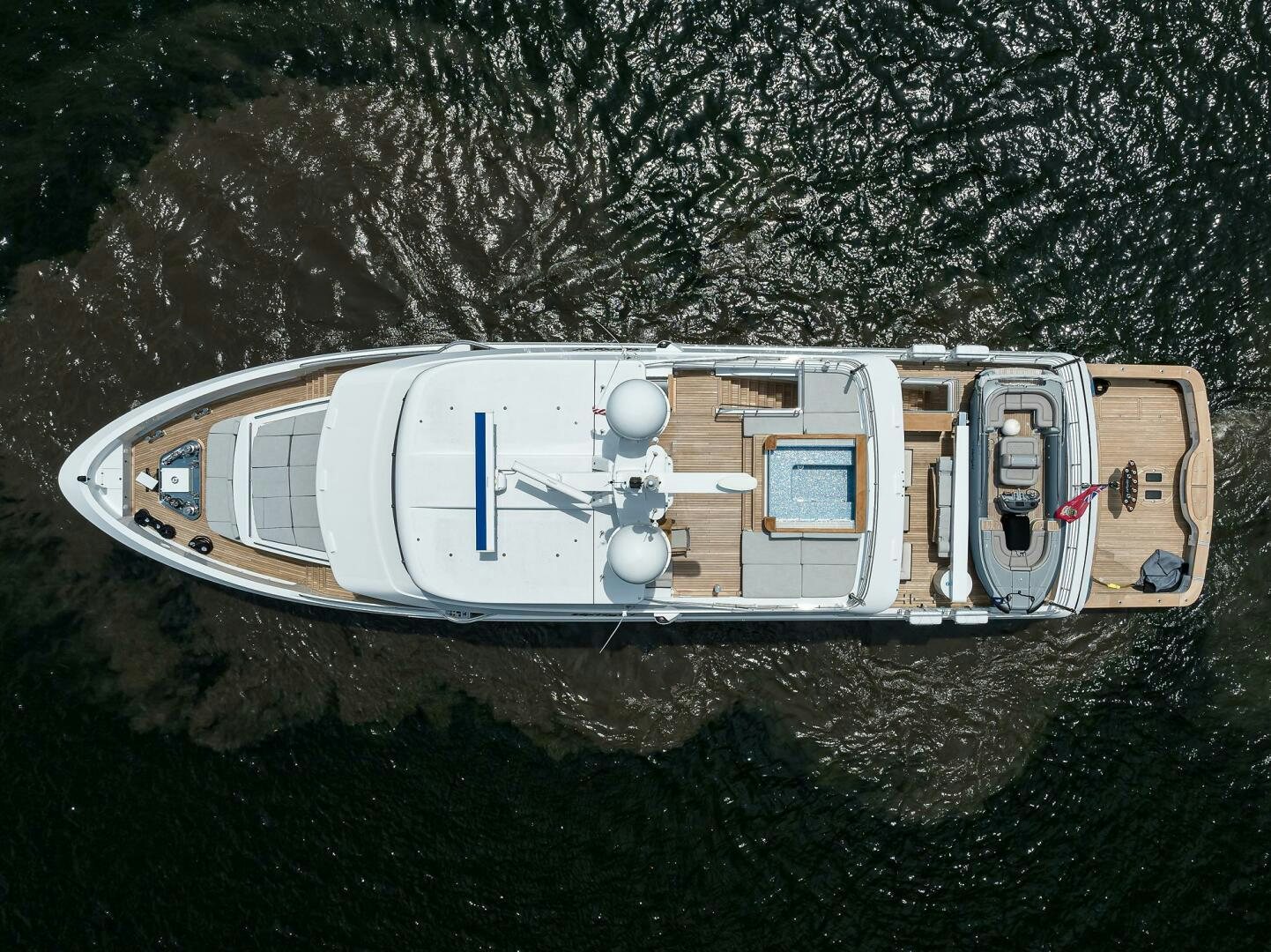 a boat on the water aboard UPTIGHT Yacht for Sale