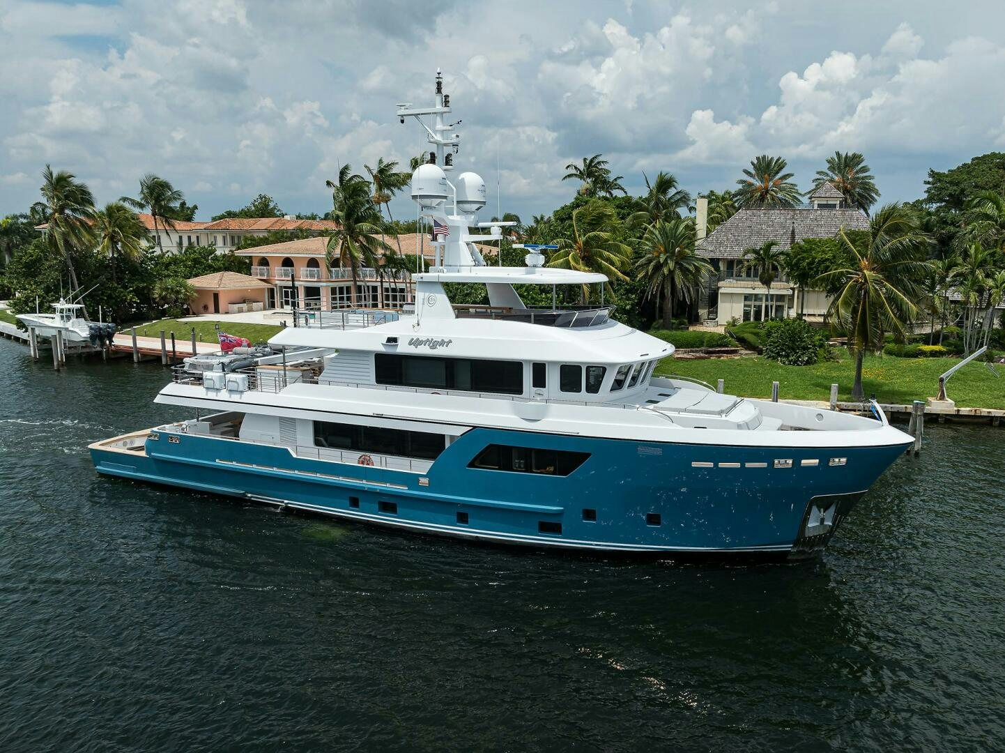 a boat on the water aboard UPTIGHT Yacht for Sale