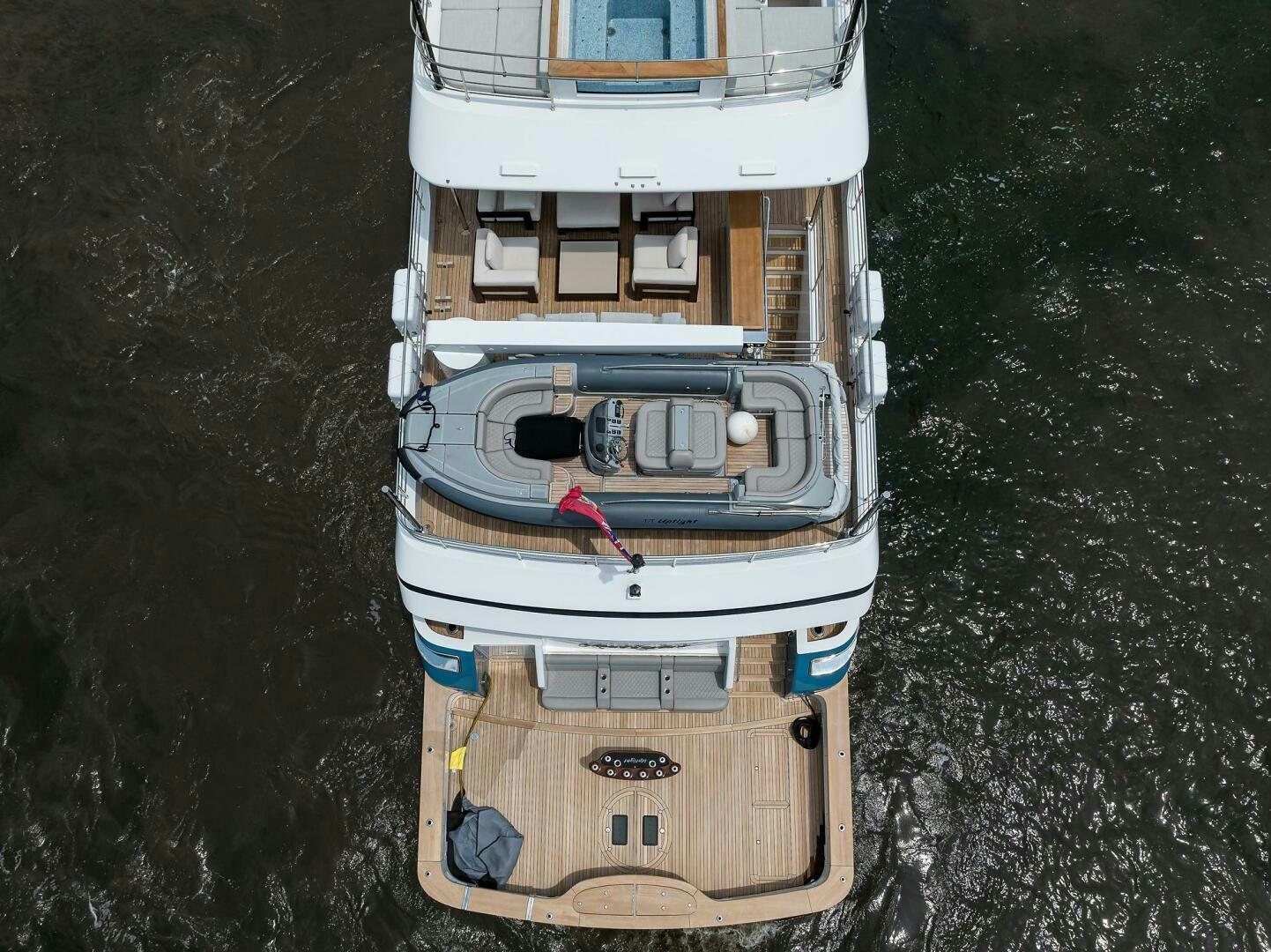 a boat on the water aboard UPTIGHT Yacht for Sale