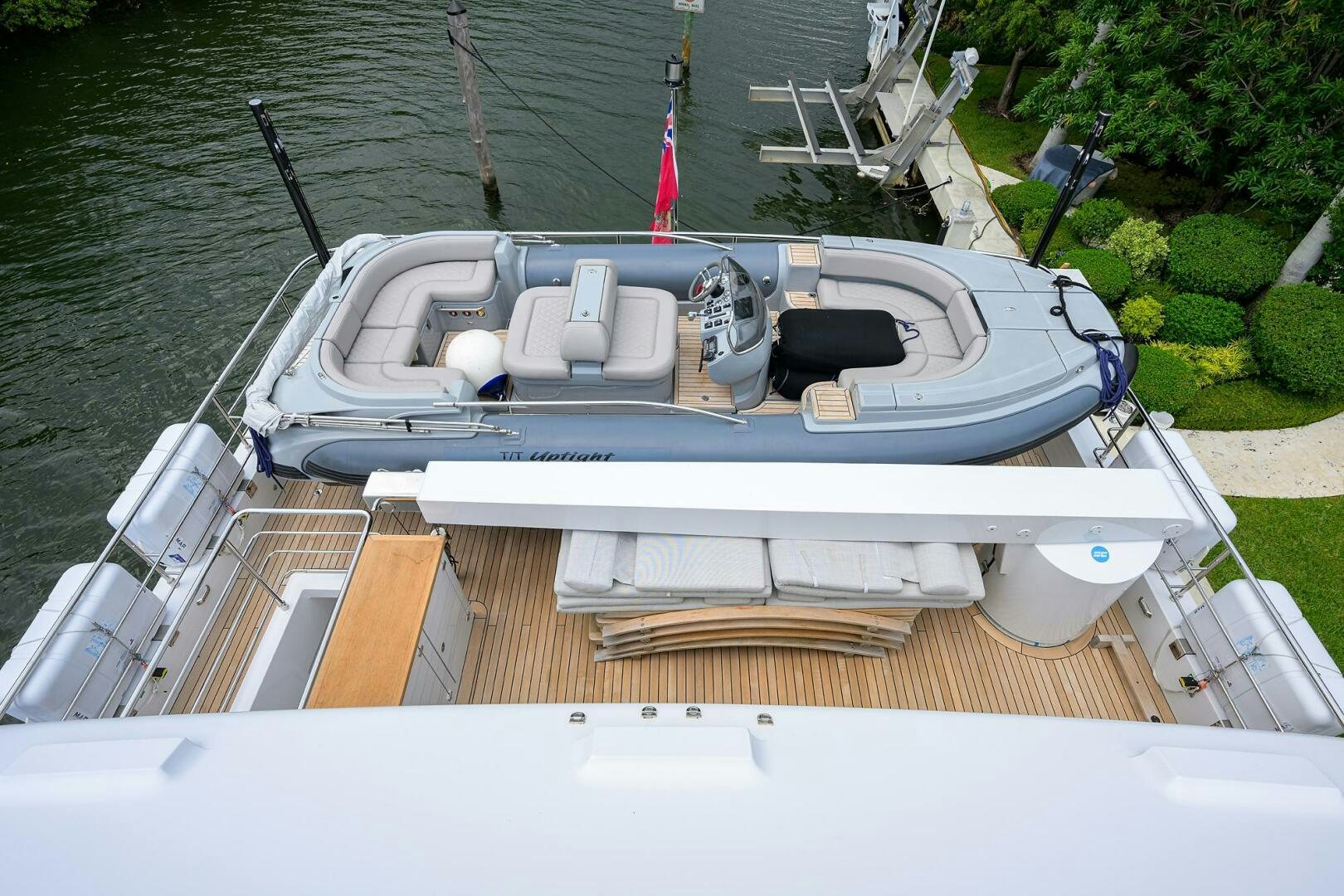 a boat on the water aboard UPTIGHT Yacht for Sale