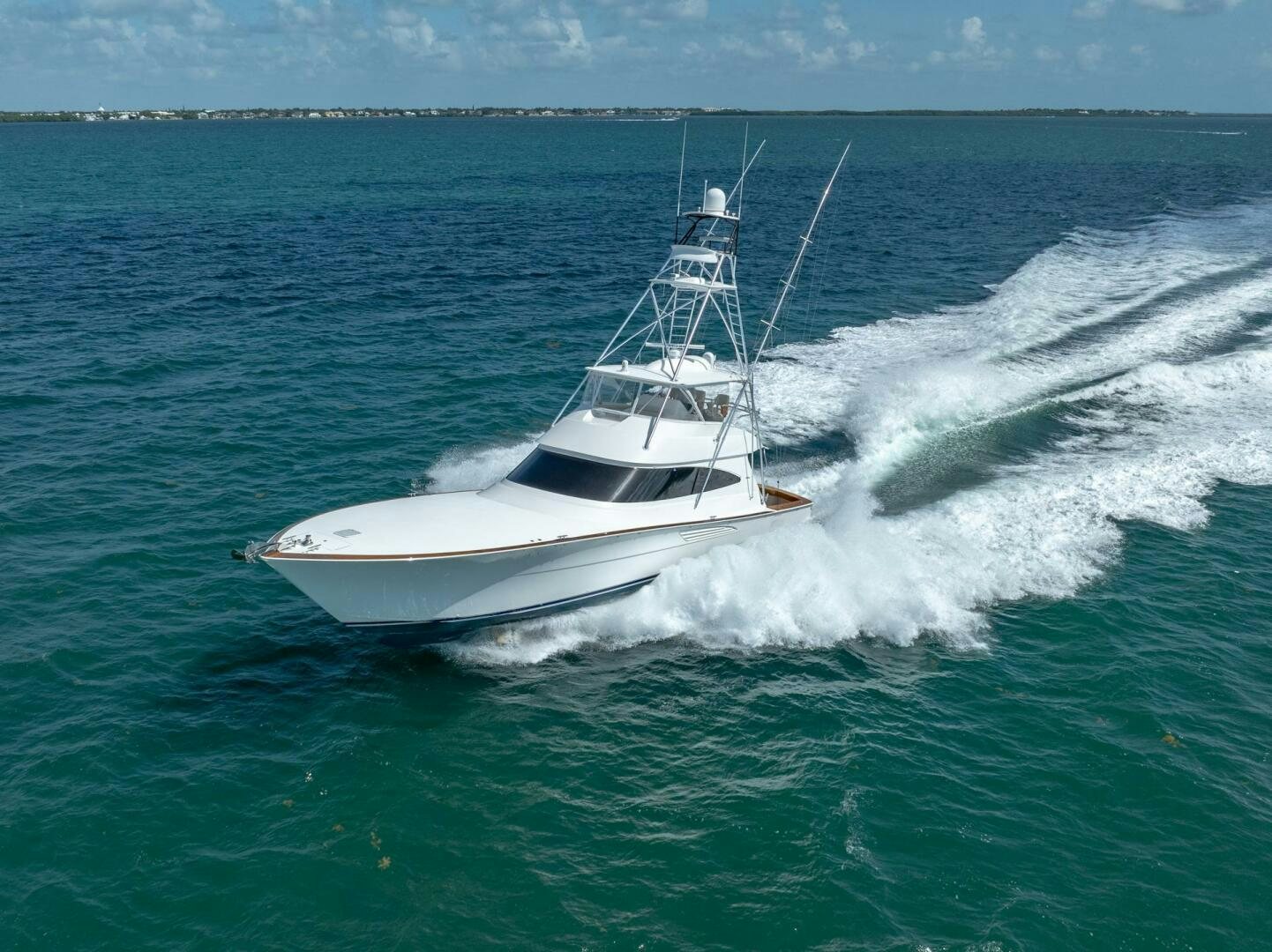 a boat on the water aboard REEL CENTS Yacht for Sale