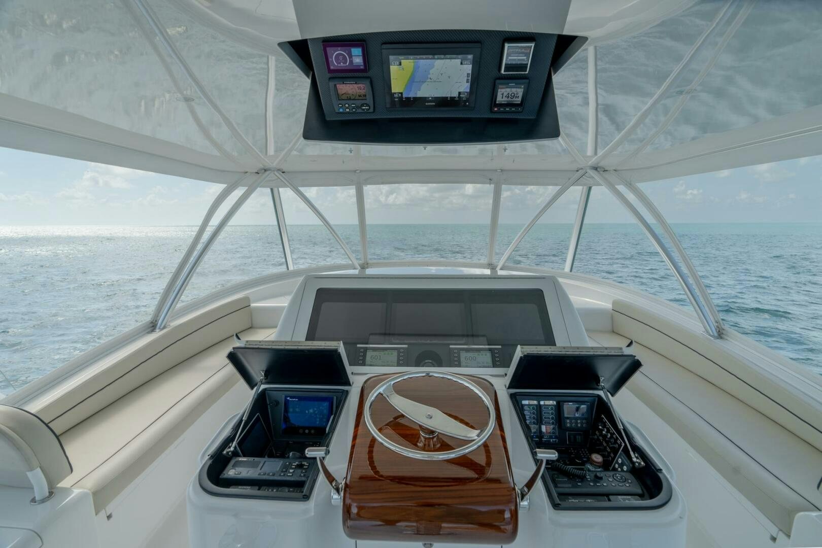 inside of a boat aboard REEL CENTS Yacht for Sale