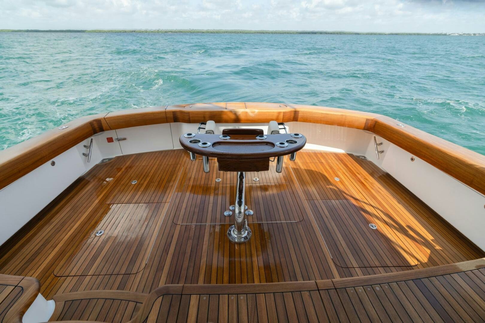 a camera on a boat aboard REEL CENTS Yacht for Sale