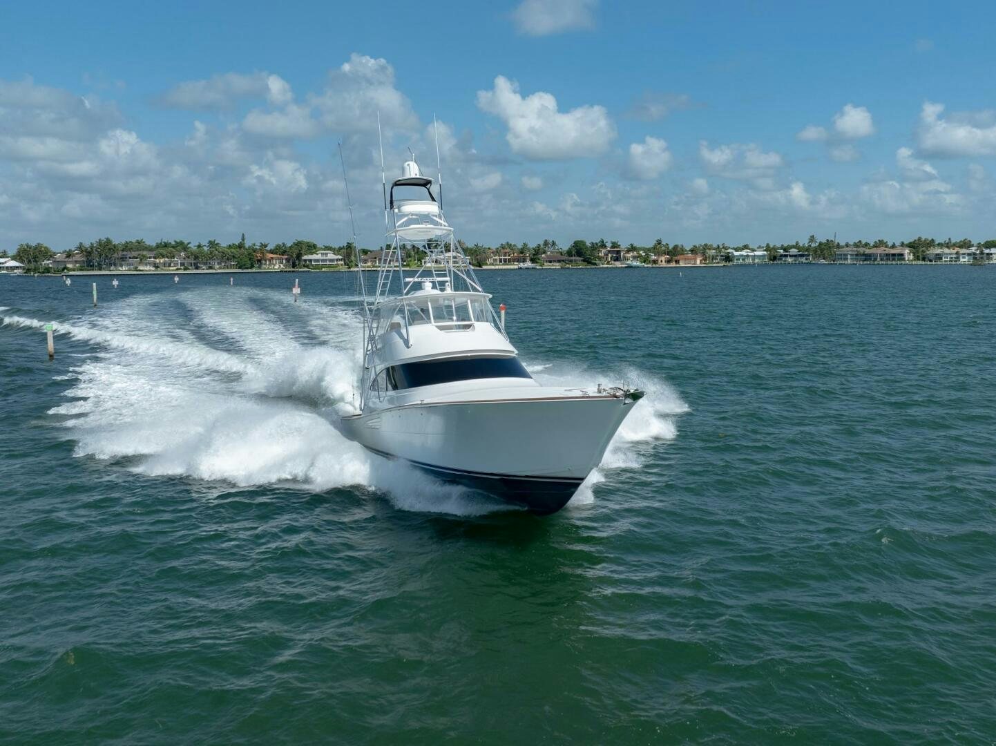 a boat on the water aboard REEL CENTS Yacht for Sale