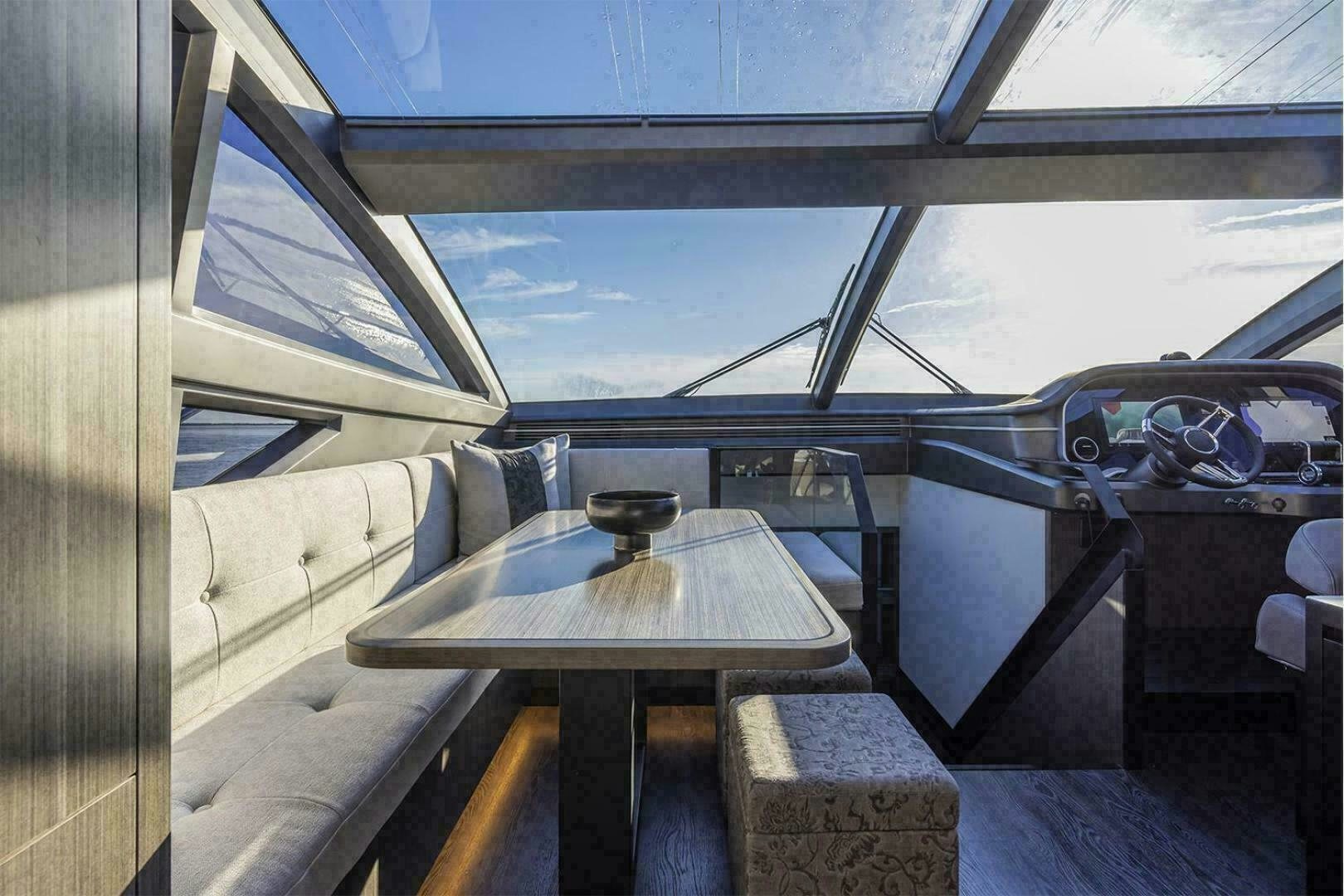 inside of a vehicle aboard NONE Yacht for Sale