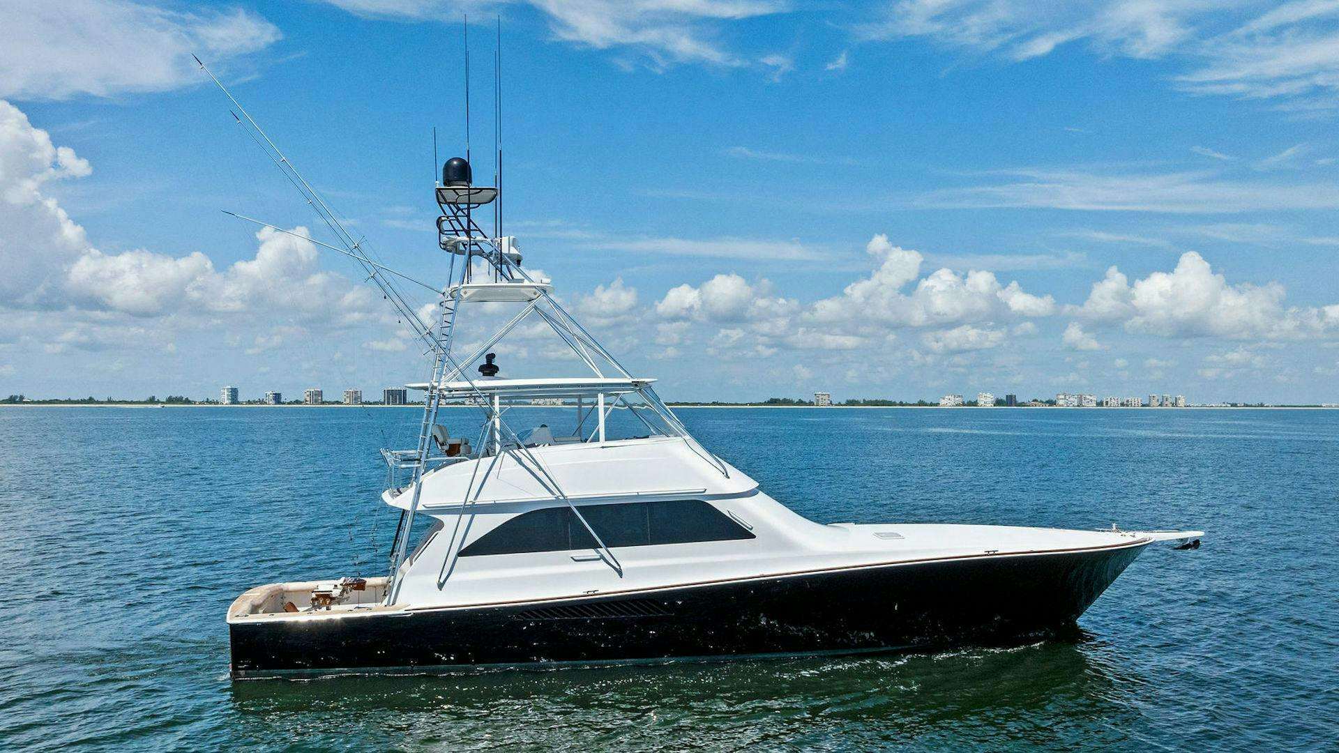 a boat on the water aboard MISS GIOVANNA Yacht for Sale