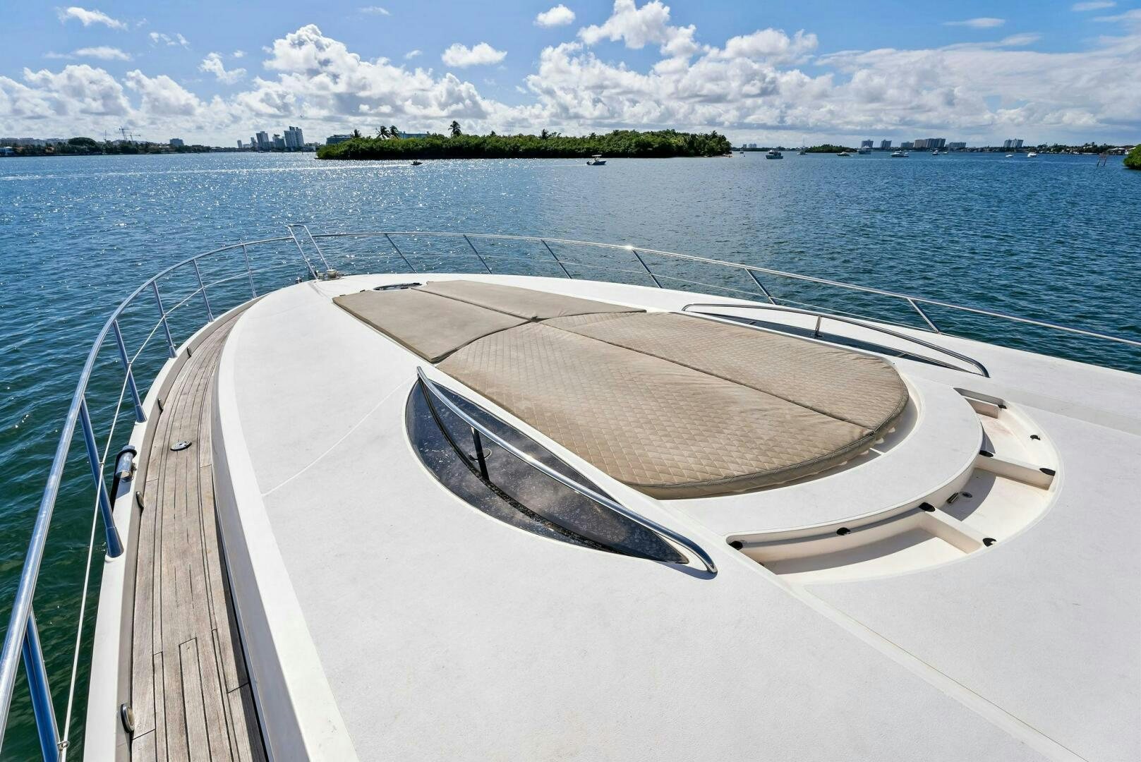 a boat on the water aboard GAMBLER Yacht for Sale