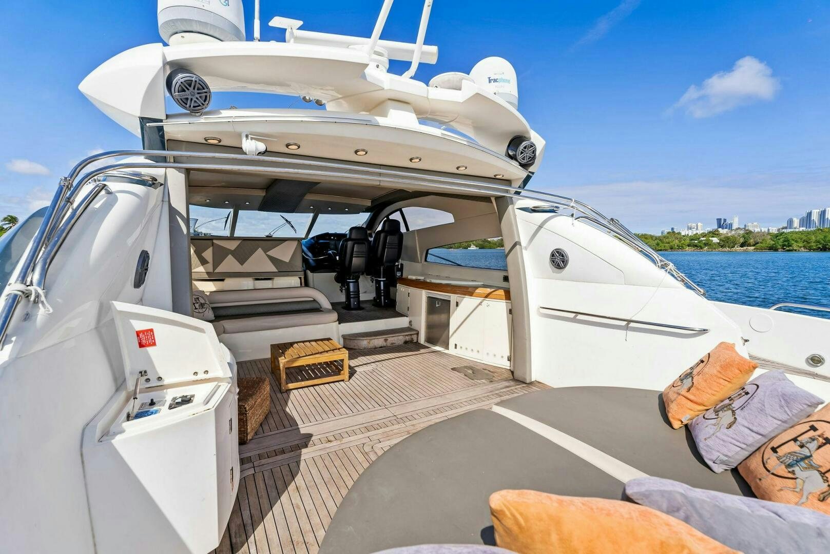 a boat on the water aboard GAMBLER Yacht for Sale