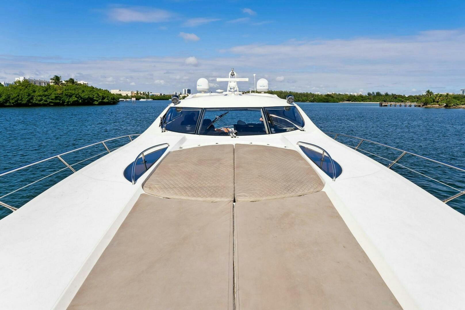 a boat on the water aboard GAMBLER Yacht for Sale