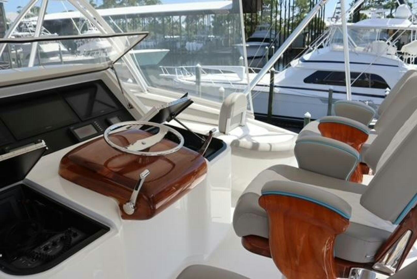 a boat with a tray of food on it aboard BANDITO Yacht for Sale