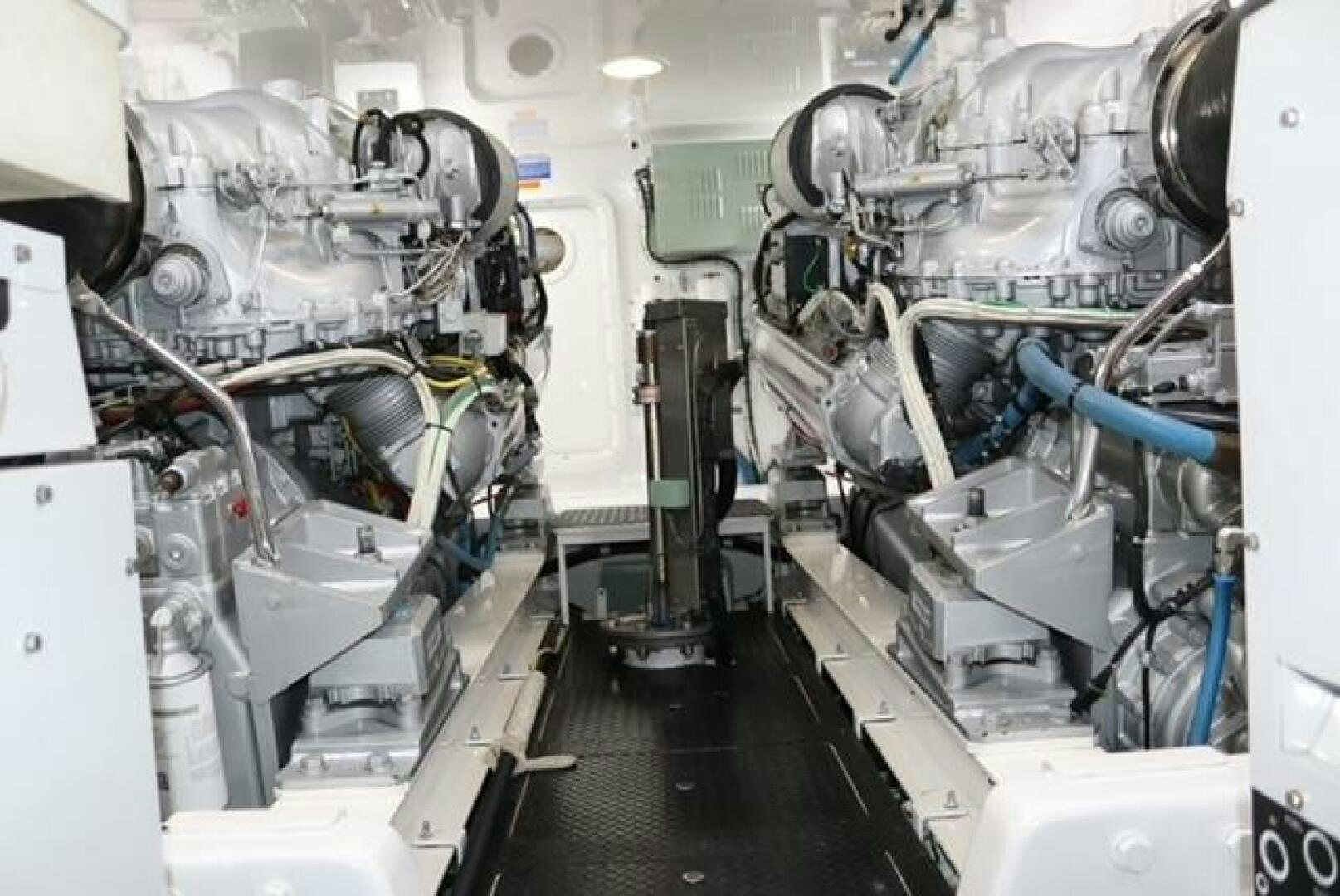 a room with machinery aboard BANDITO Yacht for Sale